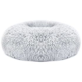 Pet Dog Bed Soft Warm Fleece Puppy Cat Bed Dog Cozy Nest Sofa Bed Cushion L Size (Option: Gray-L) Pet Dog Bed Soft Warm Fleece Puppy Cat Bed Dog Cozy Nest Sofa Bed Cushion L Size (Option: Gray-L)